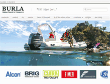 Tablet Screenshot of burla.com